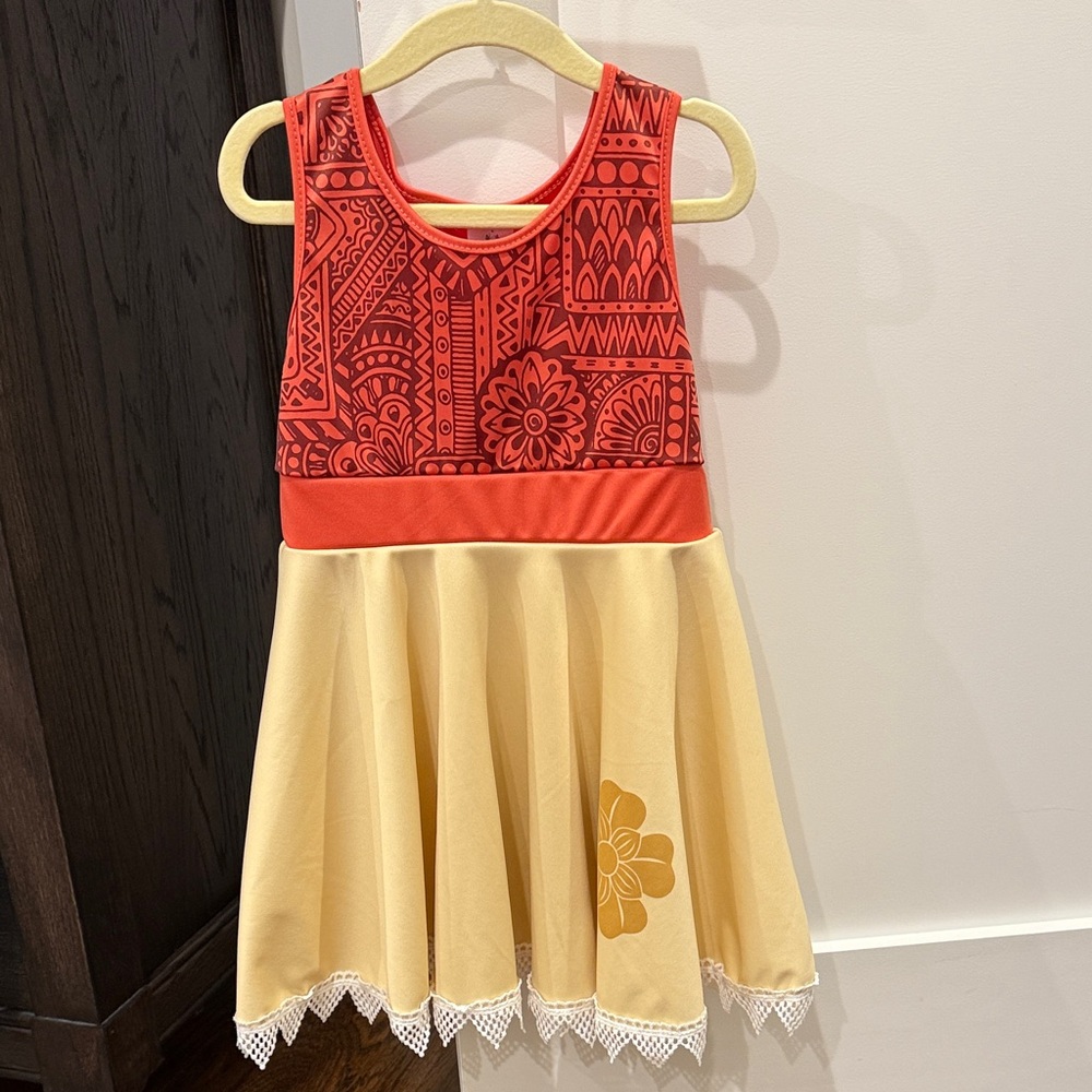 Moana princess twirl dress